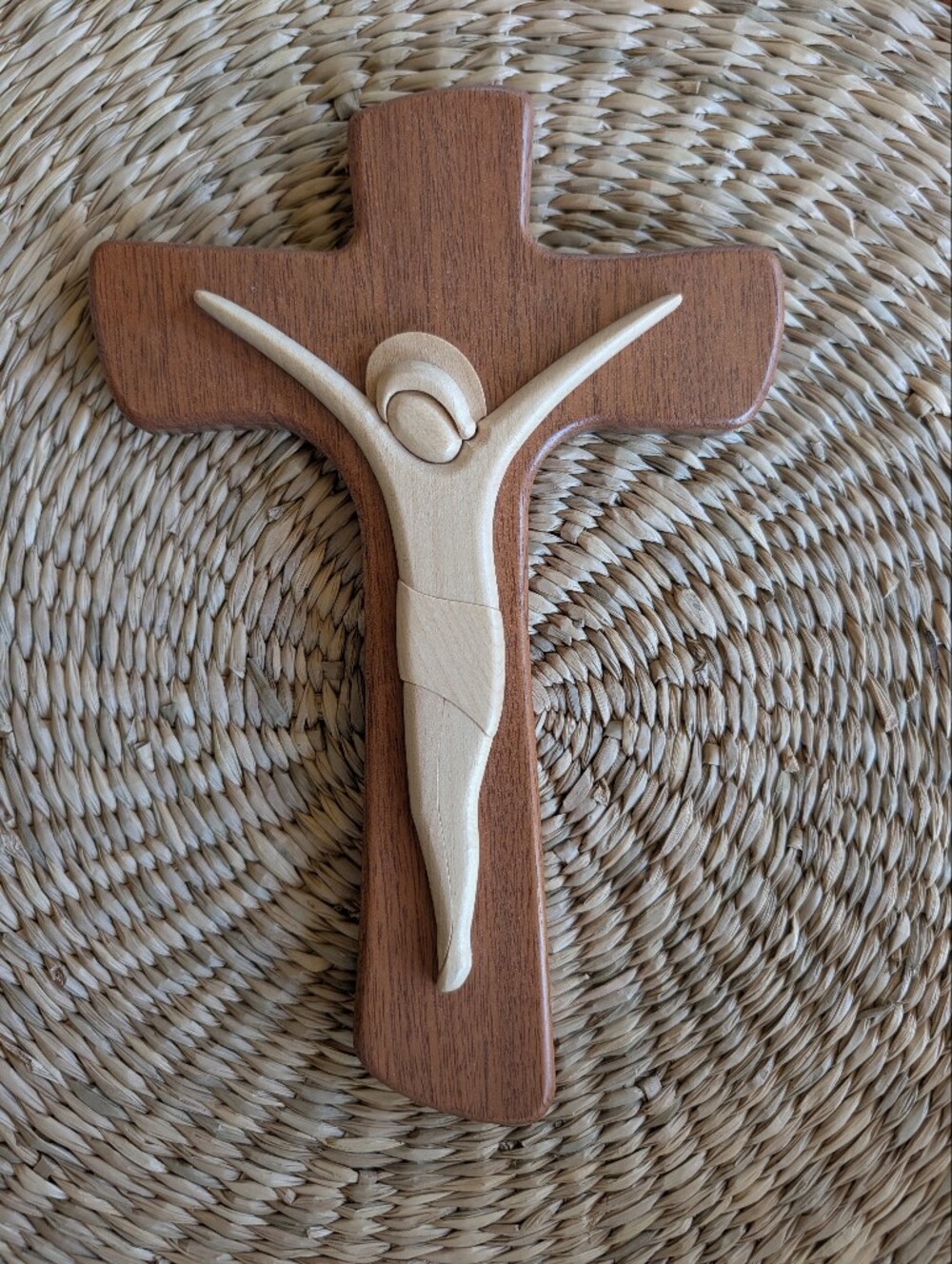 Wooden Crucifix Made In Italy